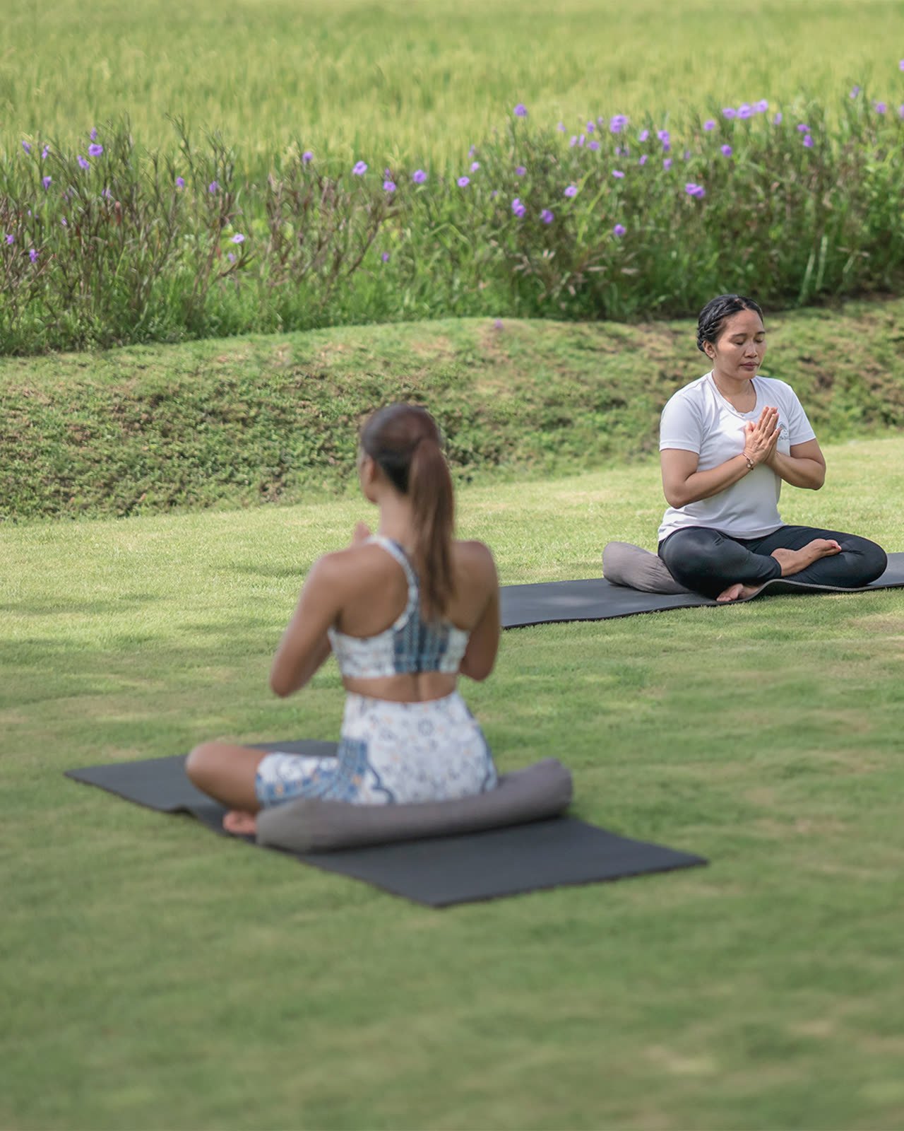 Meditasi bersama AUM Wellness Club